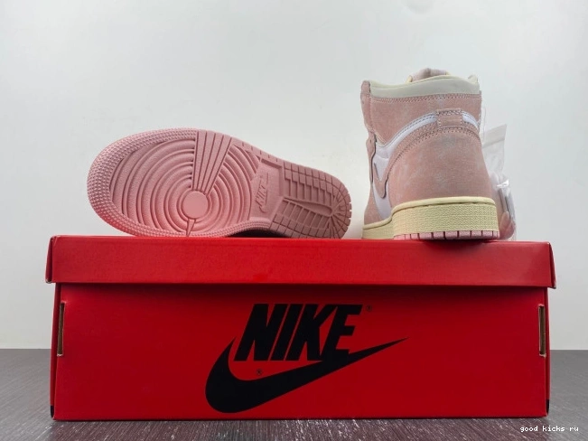 OG Retro Air Washed FD2596-600 (Women's) Jordan 1 High Pink 0703